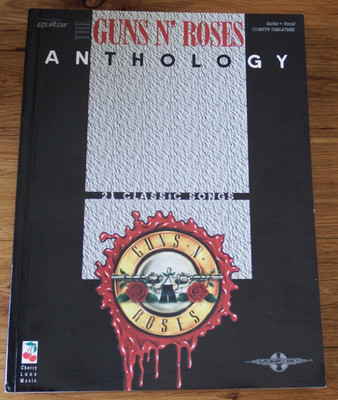 Guns N' Roses Anthology 1994 Music Guitar Tab Play-It-Like-It-Is Izzy Slash EX
