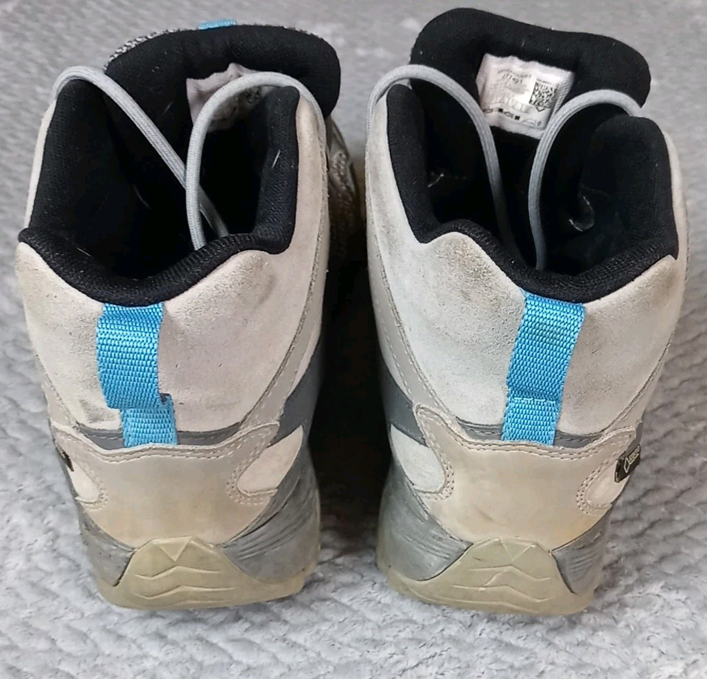 Merrell Uomo Moab 2 Mid Gore Tex Stivali da Escursionismo Uomo 11 Grigio Blu Scarpe J77491