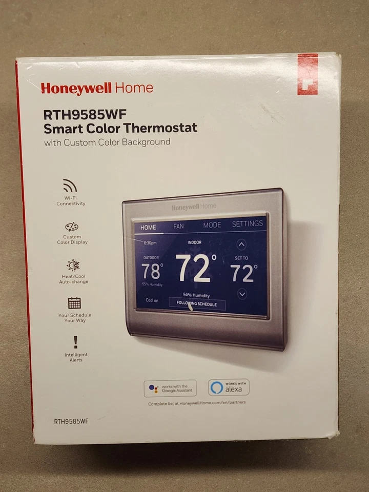 Honeywell Home Rth9600wf Smart Color Thermostat Energy Star Wi-fi Programmable - Image 2 of 4