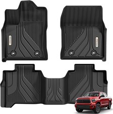 Floor Mats Fit For Toyota Tundra 2026-2022 Crewmax Cab Custom Fit Tundra Car Ma