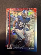 2025 Topps Chrome Football Insert RC Abdul Carter Color Match Red White Blue
