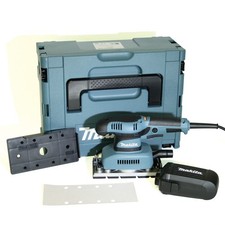 Makita BO3711J Schwingschleifer 190W m. Elektronik+Koffer Schleifer Schleifgerät