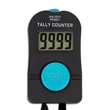 TopTie Electronic Hand Tally Counter, Digital Golf/Fish/People Number Black