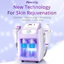 6 IN 1 Hydra Water Facial Dermabrasion Hydro Deep Cleansing Face Beauty Machine