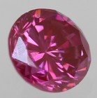 0.10 Carat Vivid Pink VS2 Round Brilliant Natural Enhanced Diamond 2.94mm VIDEO — photo 3