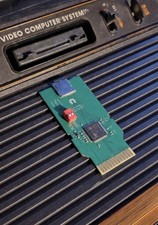 Atari 2600 Game Cartridge With SD Card Slot, Supports Both NTSC PAL Video