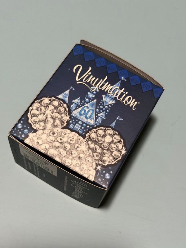 Disneyland 60th Crystal Vinylmation Disney Vinyl 3" Collectable - Unopened