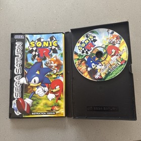 Sonic R - for Sega Saturn - UK PAL - Fully Boxed CIB