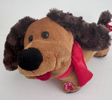 Dan Dee 14" Animated Christmas Plush Singing Animated Dachshund Dog TESTED