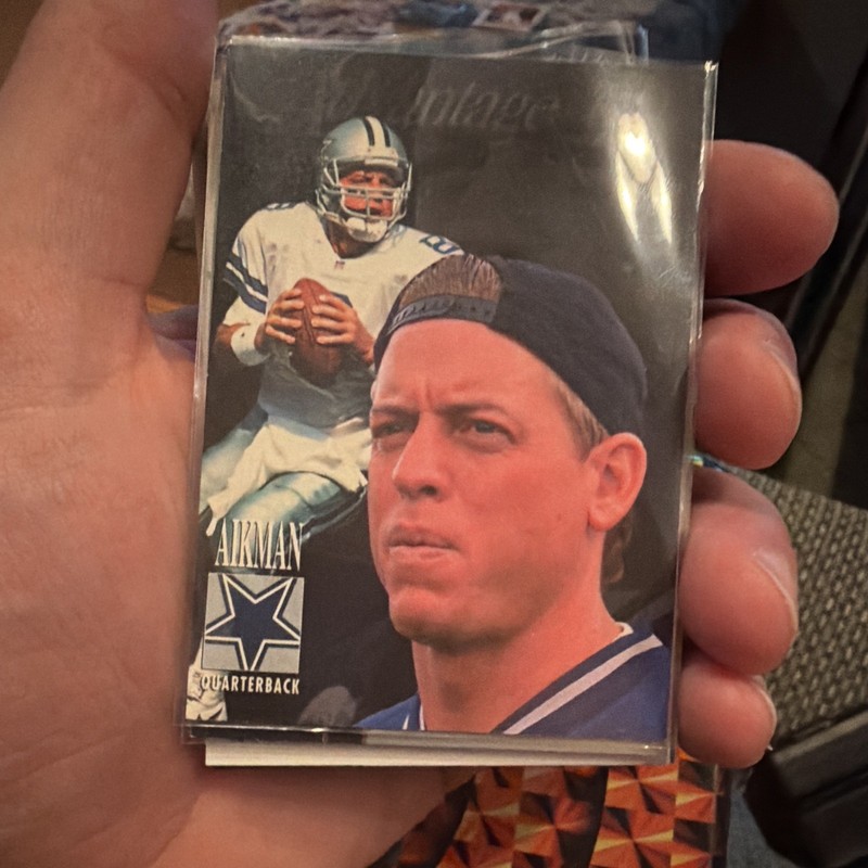 Donruss Dallas Cowboys NFL Card Lot CeeDee Lamb Aikman Staubach