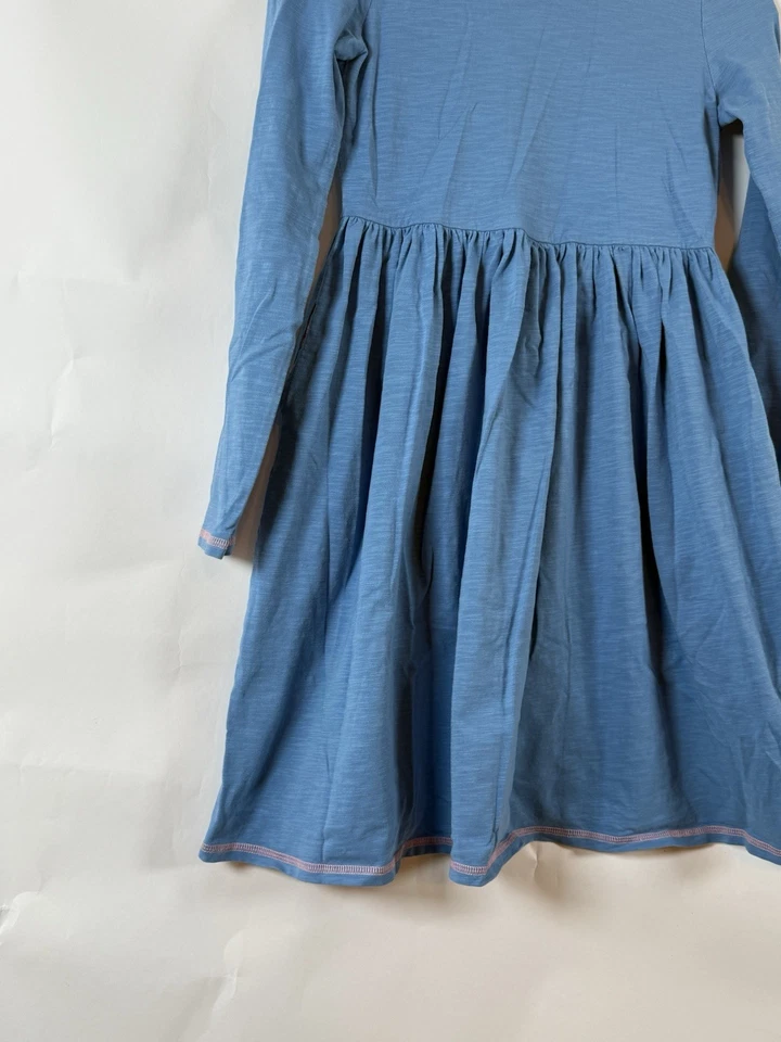 Matilda Jane Dress Girls 12 Blue Long Sleeve Tunic - Image 3 of 4