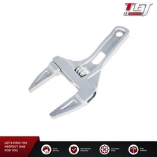 6-68mm Wide Adjustable Large Spanner Wrench Hand Nut Opening Pipe Tool Jaw