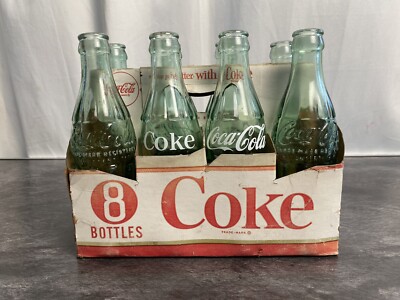 1940’s USA コカコーラ Vintage Antique Coke Coca Cola 1940's-1950's Soda Pop 8 Green