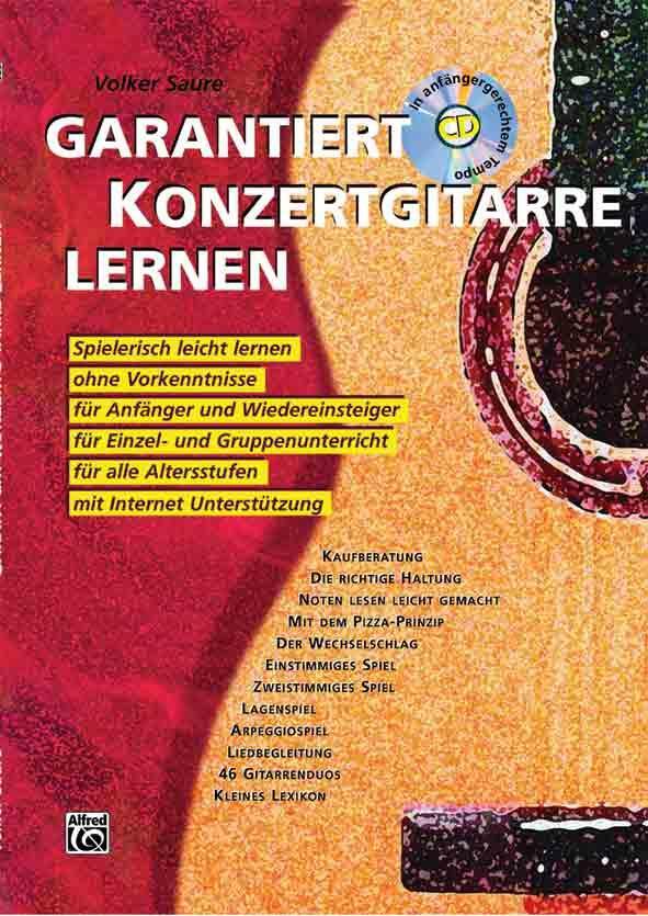 Garantiert Konzertgitarre Lernen | Volker Saure | Deutsch