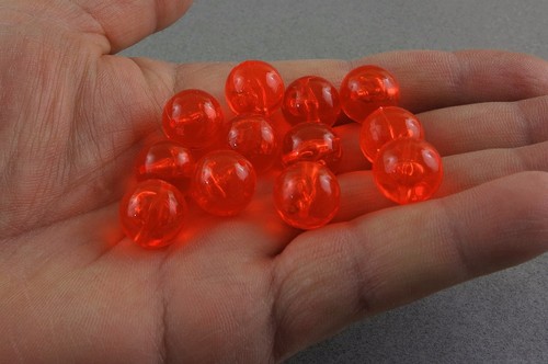 14 mm 40 unidades cuentas redondas de huevo de salmón EE. UU. aparejo de pesca envío gratuito Steelhead - Imagen 3 de 4