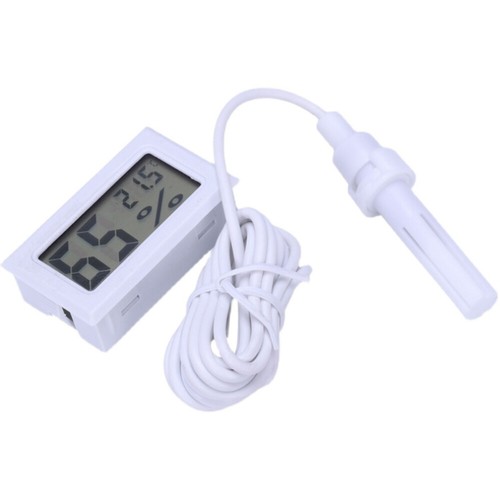 Digital LCD Termómetro Higrómetro Temperatura Humedad Medidor Sonda Sensor - Imagen 5 de 5