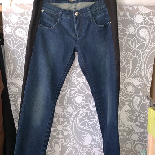Jeans Donna Farfallina Denim Stome Con Banda Laterale | eBay