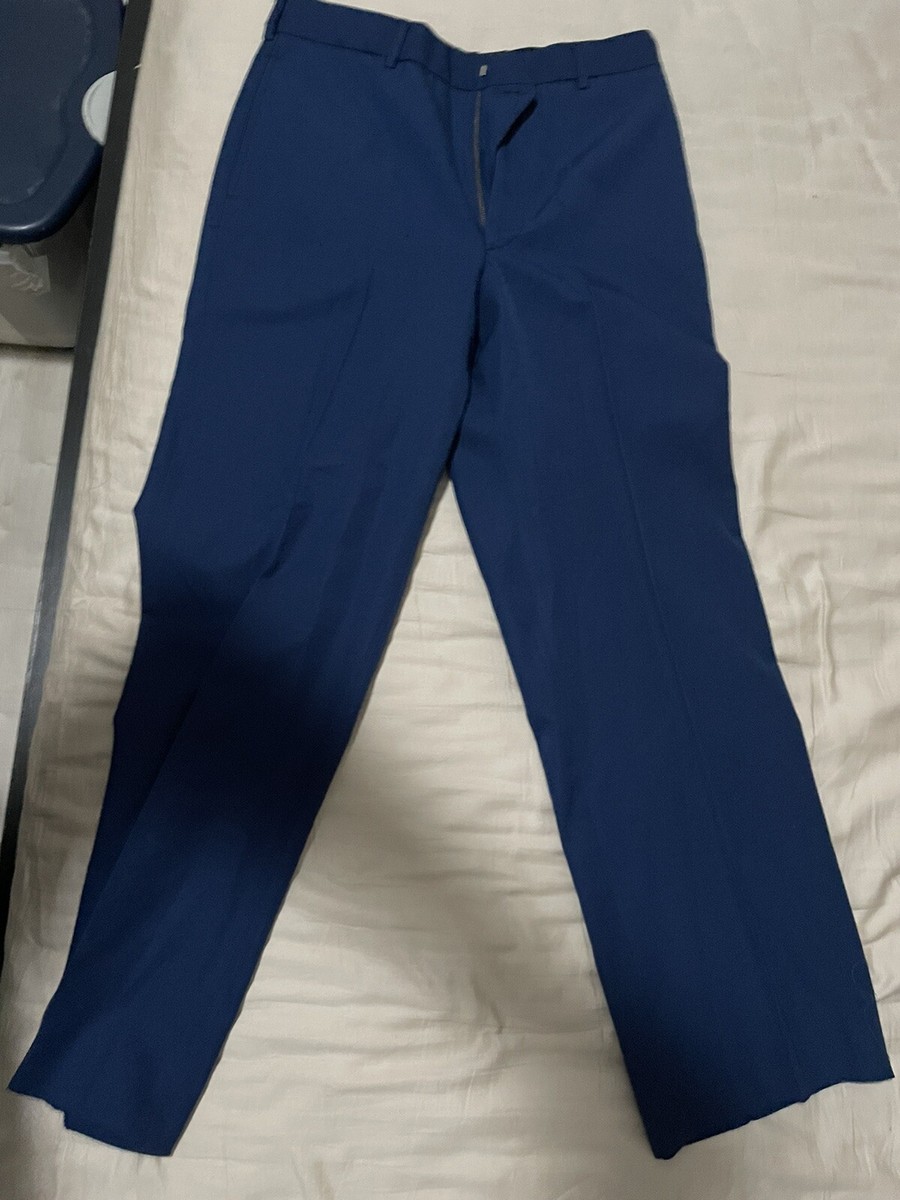 USMC U.S. Marine Corps Dress Blues Trousers Size 33R 33 X 32
