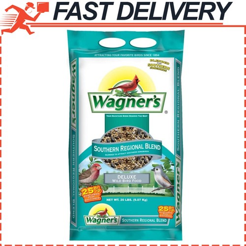 Wagner's Southern Regional Blend Deluxe Wild Bird Food Made in USA, 20