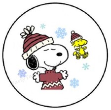 CHRISTMAS WINTER ENVELOPE SEALS LABELS STICKERS PARTY FAVORS