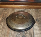 Vintage Wagner Drip Drop Cast Iron Skillet Cover Lid No. 9  1069 Ring Top
