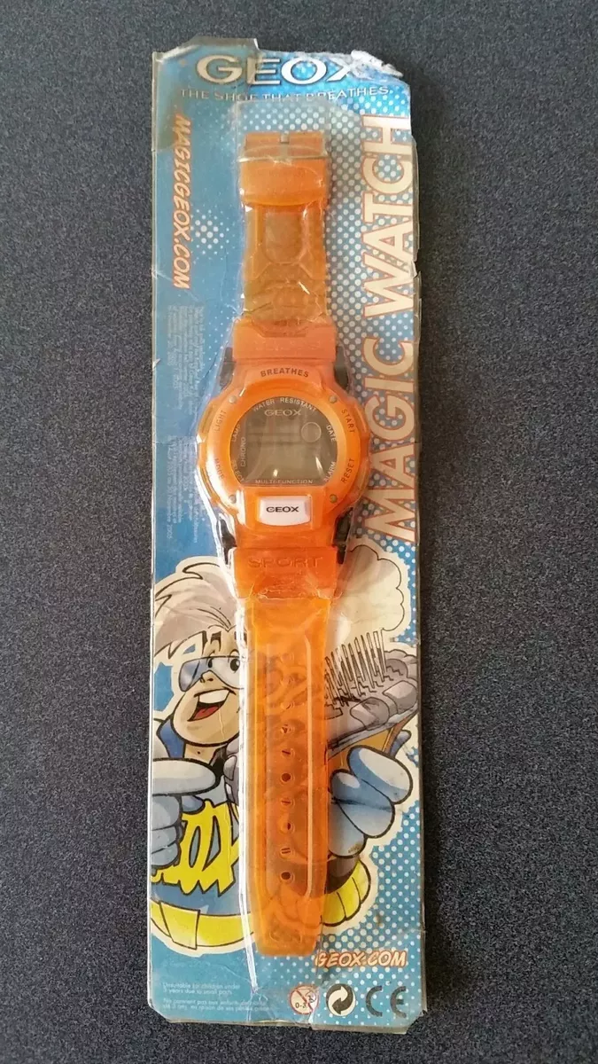 Vintage GEOX Respira Sneakers and Shoes Magic Watch Promo NEW