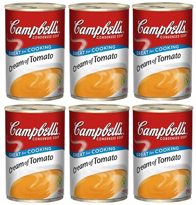 Campbell's Tomatencremesuppe Kondensiert 295g Packung 6
