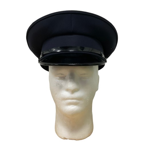 Men's Military Peaked Cap Navy Blue Army Dress Hat Formal Uniform MOD UK NEW - 第 3/4 張圖片