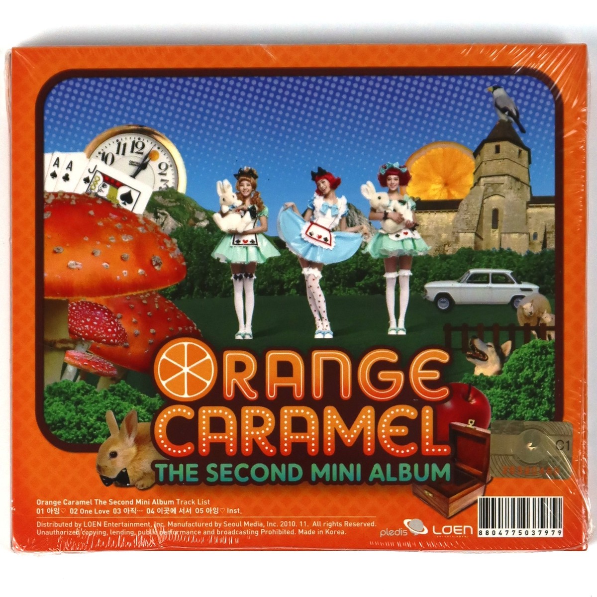 Orange Caramel - The Second Mini Album CD Sealed K-Pop 2010