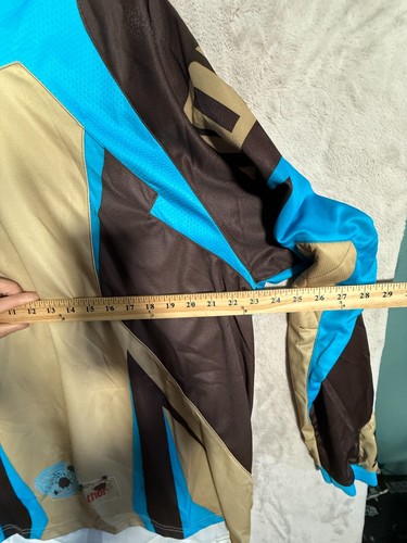 Thor Core Jersey Mens Size XL Blue Brown Tan - Picture 5 of 5