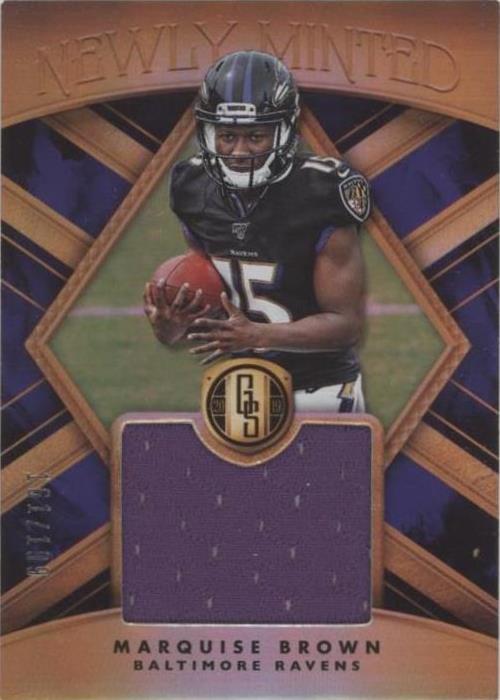 2019 Panini Gold Standard Marquise Brown #NMM-12 - 1 of 2