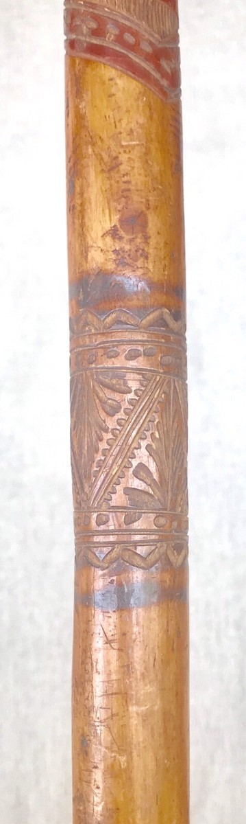 Canna In Legno Intagliato A Mano, Bastone Da Passeggio Per Uomo E Donna. Design Unico Del Teschio. - Italia - Foto 6