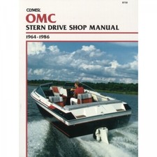 OMC Innenbord Z-Antrieb Stern Drive 1964-1986 Reparaturhandbuch Clymer