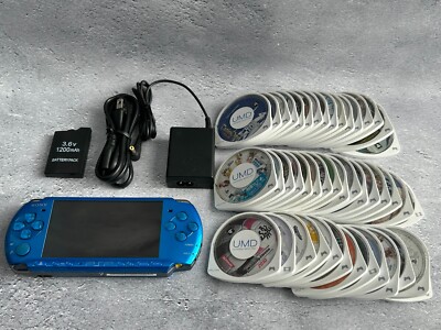 Sony PSP 3000 Console /battery＋charger＋memory stick random 3 games