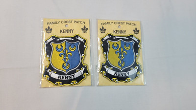 Kenny Family Crest Patch 2017 New Lot Of 2