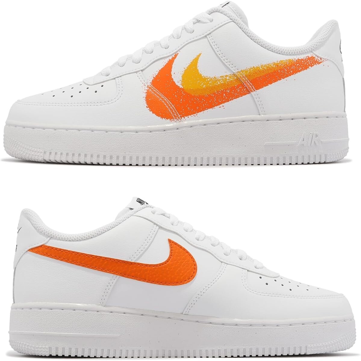 nike trainers with orange tick