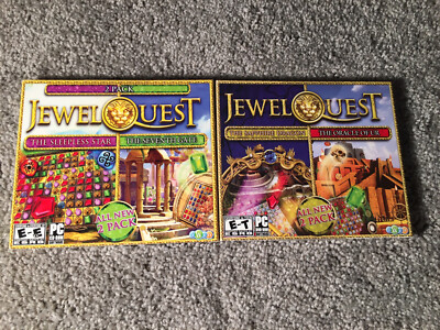 Jewel Quest PC CD-ROM 2012-2013 by iWin 2 Sets Unopened