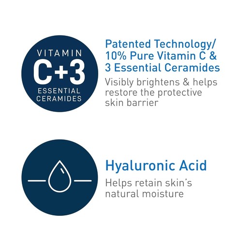 CeraVe Vitamin C Serum for Face with Hyaluronic Acid (Pack of 2) – Free Shipping - Picture 10 of 24