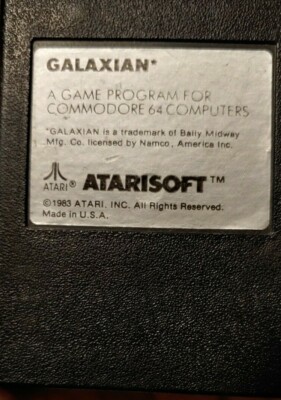 Galaxian ( 1983) Commodore 64 (Modul) works classic 8-bit game