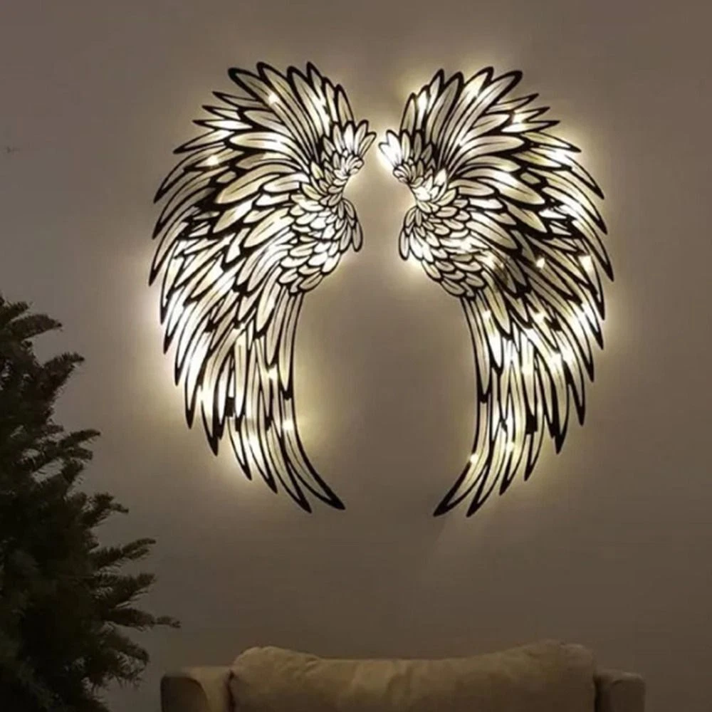 Children Wings Angel God Bedroom Decoration Angel Wings Wall Art Wall Decor | eBay