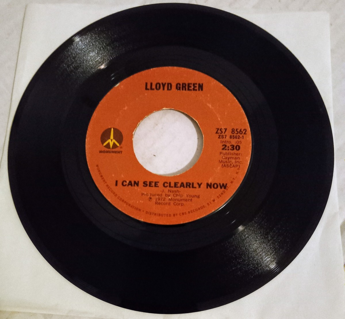 LLOYD GREEN 45 RPM 