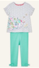 Image of Monsoon Baby Girls Hedgehog Top & Leggings Set Age 3-6 Months *BNWT*