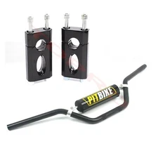 7/8" Handle Bar Handlebars Risers Clamps For Honda XR50 CRF 50 70 KLX110 TTR110