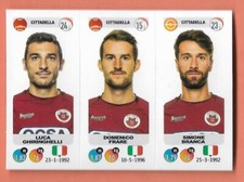 PANINI CALCIATORI 2018 2019  N.599 Ghiringhelli Frare Branca Cittadella