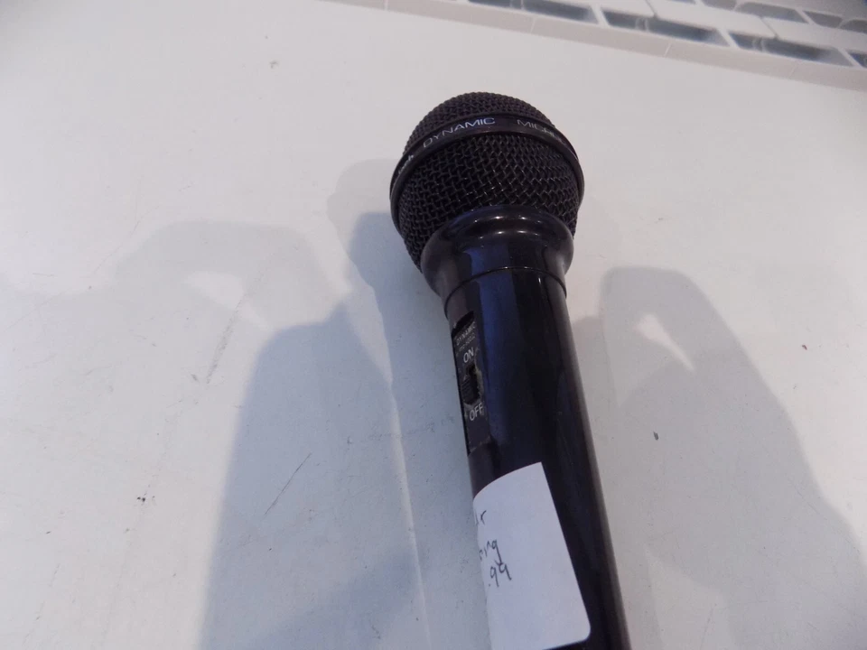 V-Tech VT-1009 Dynamic Microphone Un-Directional Black Genuine Tested Working - Image 3 of 4