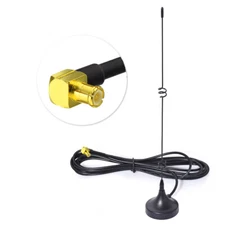5dB Omni 4G LTE Magnetic Antenna MCX Male 10ft for 3G 4G Router Ericsson W30 W35