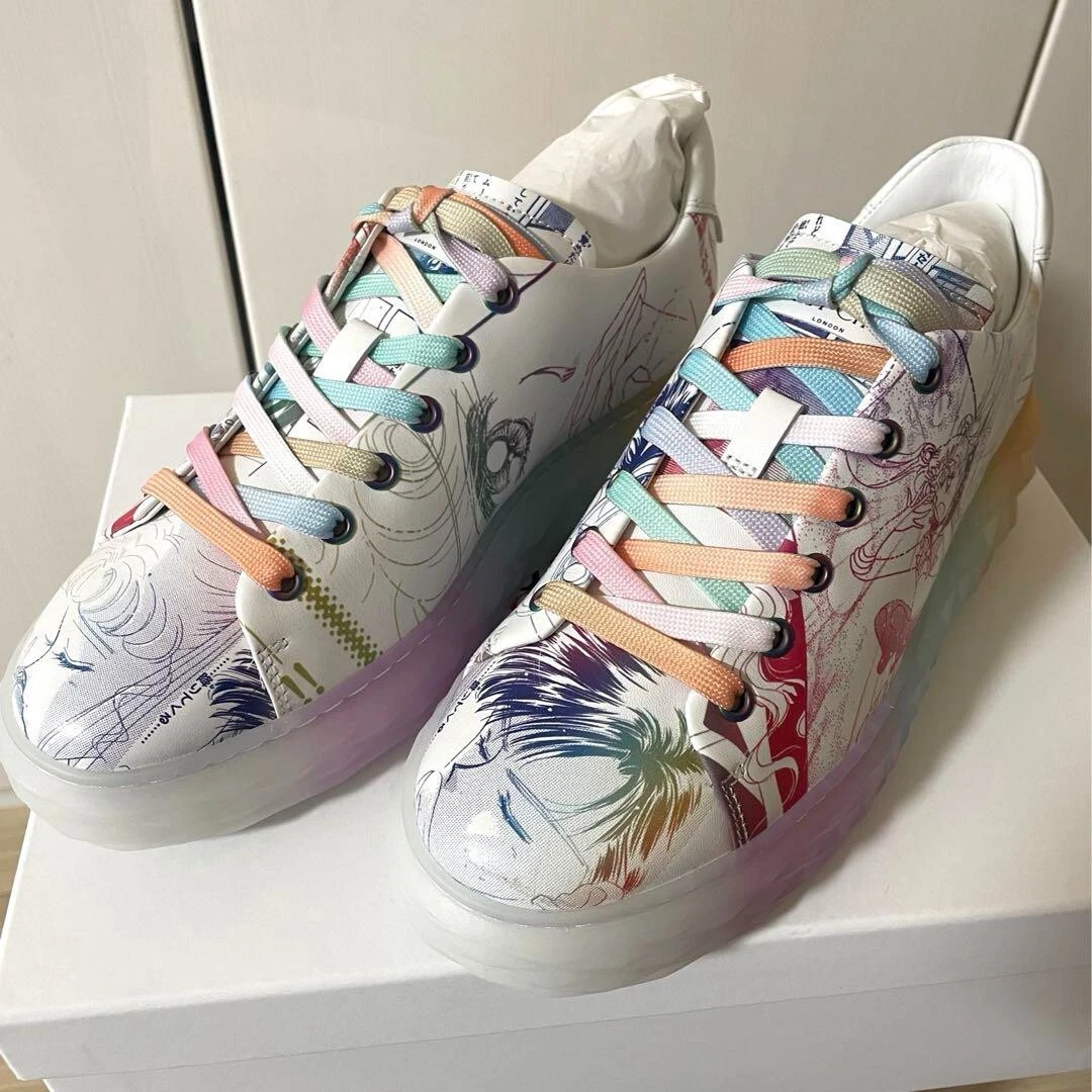 JIMMY CHOO Sailor Moon Limited Sneakers Collage Diamond Light Maxi Shoes  Size 37