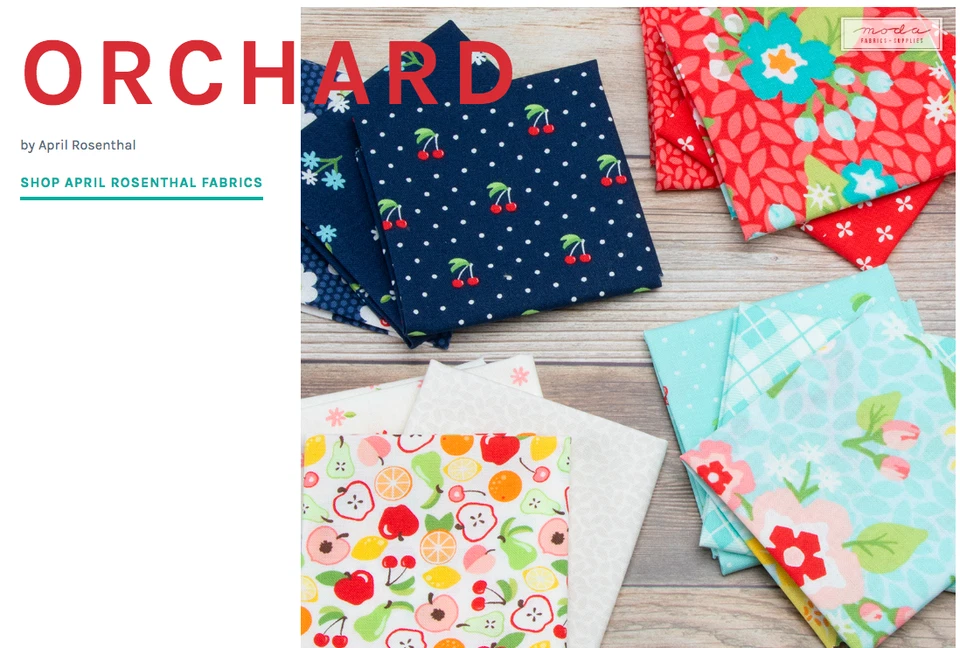 Moda ORCHARD April Rosenthal JELLY ROLL 40 2 1/2" Fabric Strips Quilting - Image 4 of 4