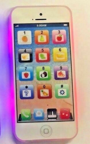 Toy Phone BLACK Smart Phone Baby Children's Educational Learning Kids Iphone USB - Photo 3 sur 5