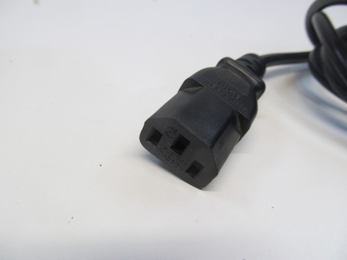 Power Cord Ching Cheng EL-701A, LR-57248, Black 10A 125V, 6ft, E88446 - Picture 2 of 4
